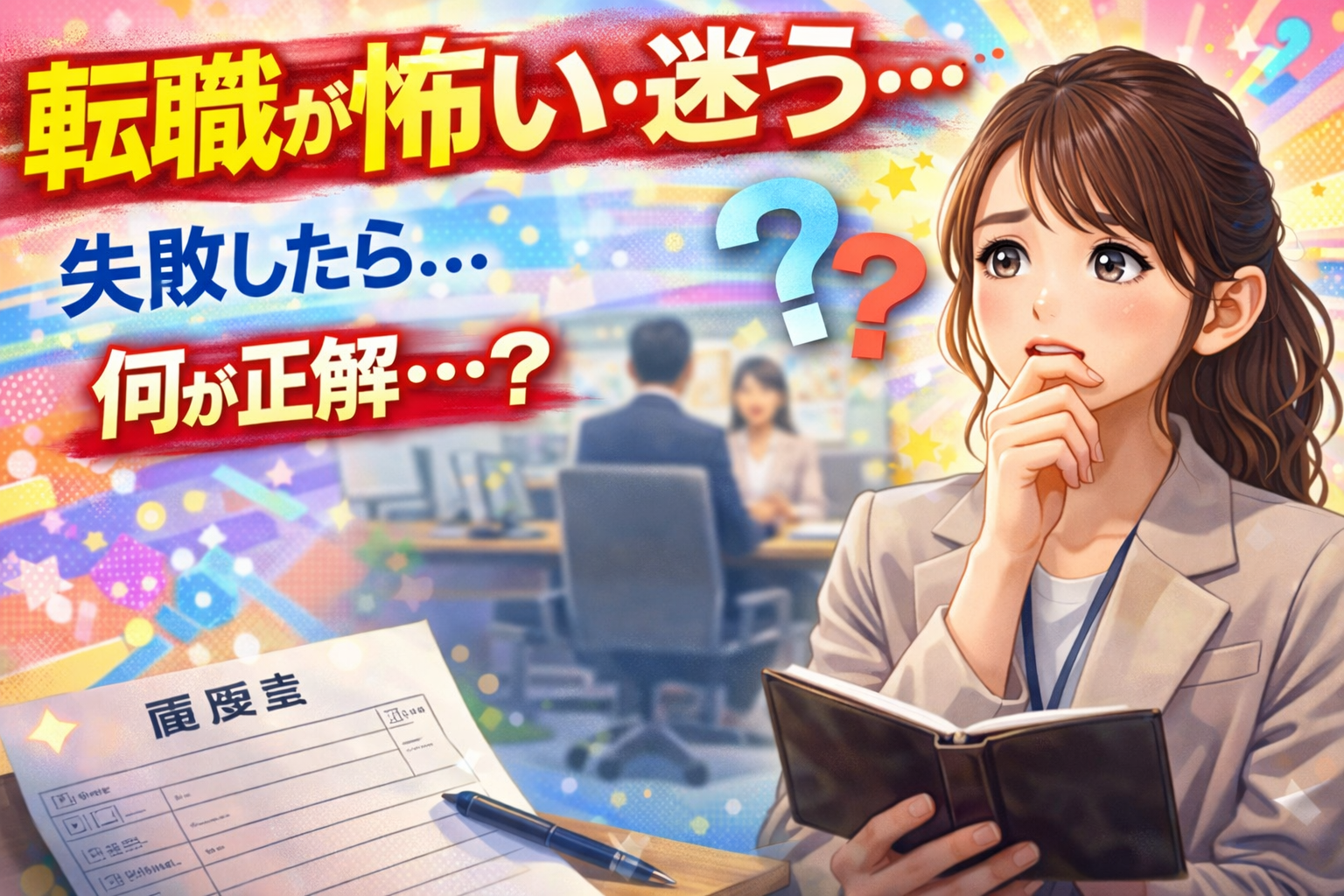 転職が怖い・迷う